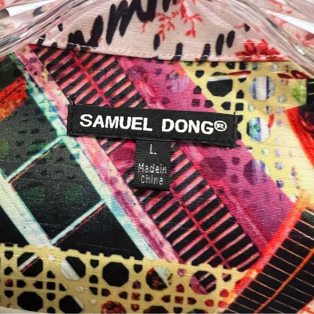 Samuel Dong Colorful Patterned Jacket - Picture 2 of 8